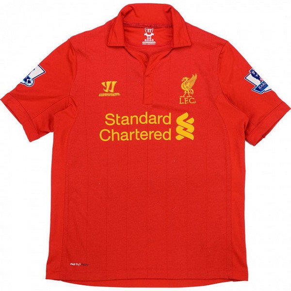 Camisetas Liverpool Primera equipo Retro 2012 2013 Rojo